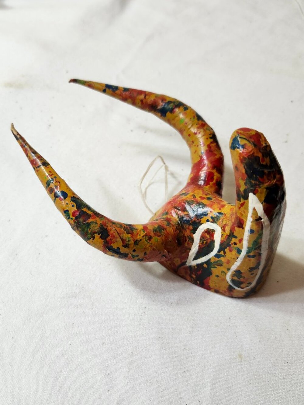 Vtg Paper Mache Mask Mini